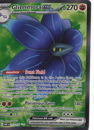 Glimmora ex 213/197