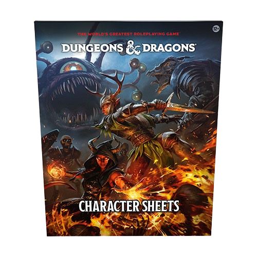 Dungeons & Dragons - Character Sheets 2024