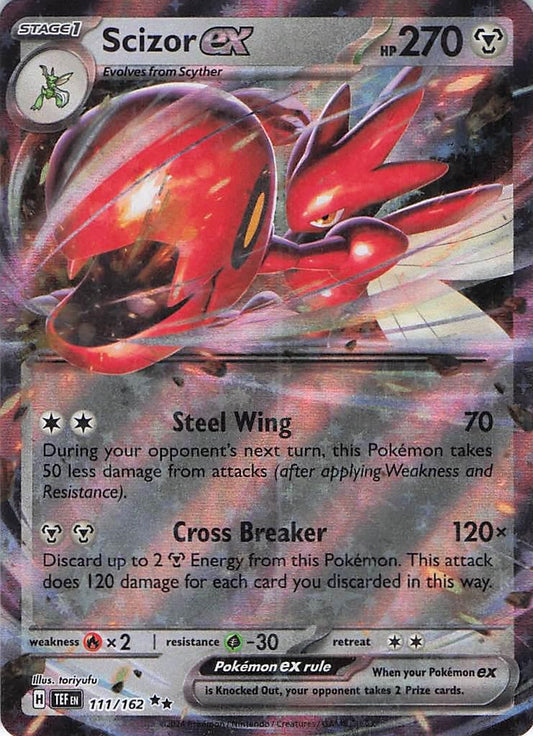 Scizor ex 111/162