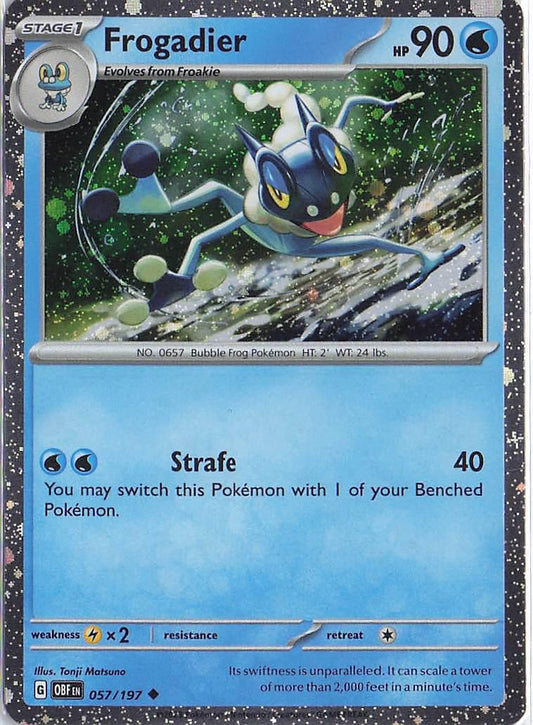 Frogadier 057/197 (Cosmic Holo)