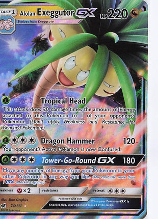 Alolan Exeggutor GX 74/111