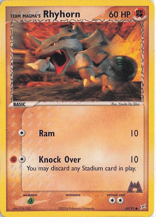 Team Magma’s Rhyhorn 68/95