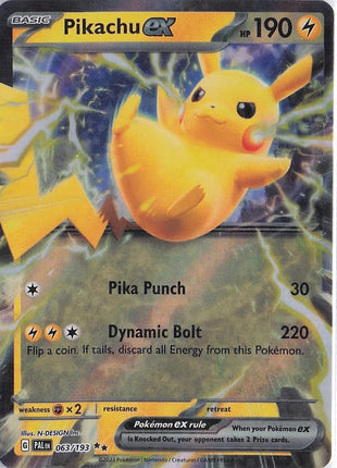 Pikachu ex 063/193