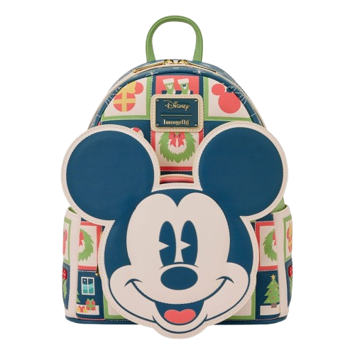 Loungefly - Mickey and Minnie Mouse Holiday Mini Backpack