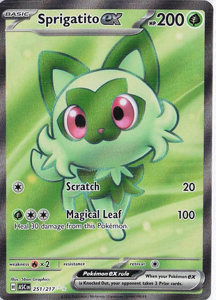 Sprigatito ex 251/217