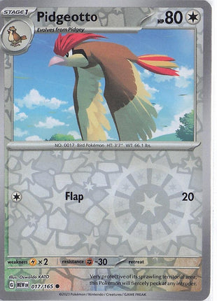 Pidgeotto 017/165 (RH)