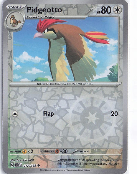 Pidgeotto 017/165 (RH)
