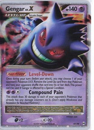 Gengar LV.X 97/99