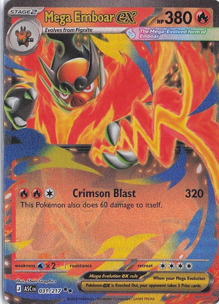Mega Emboar ex 031/217
