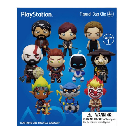 Playstation - Series 1: 3D Character Bag Clip Blind Bag