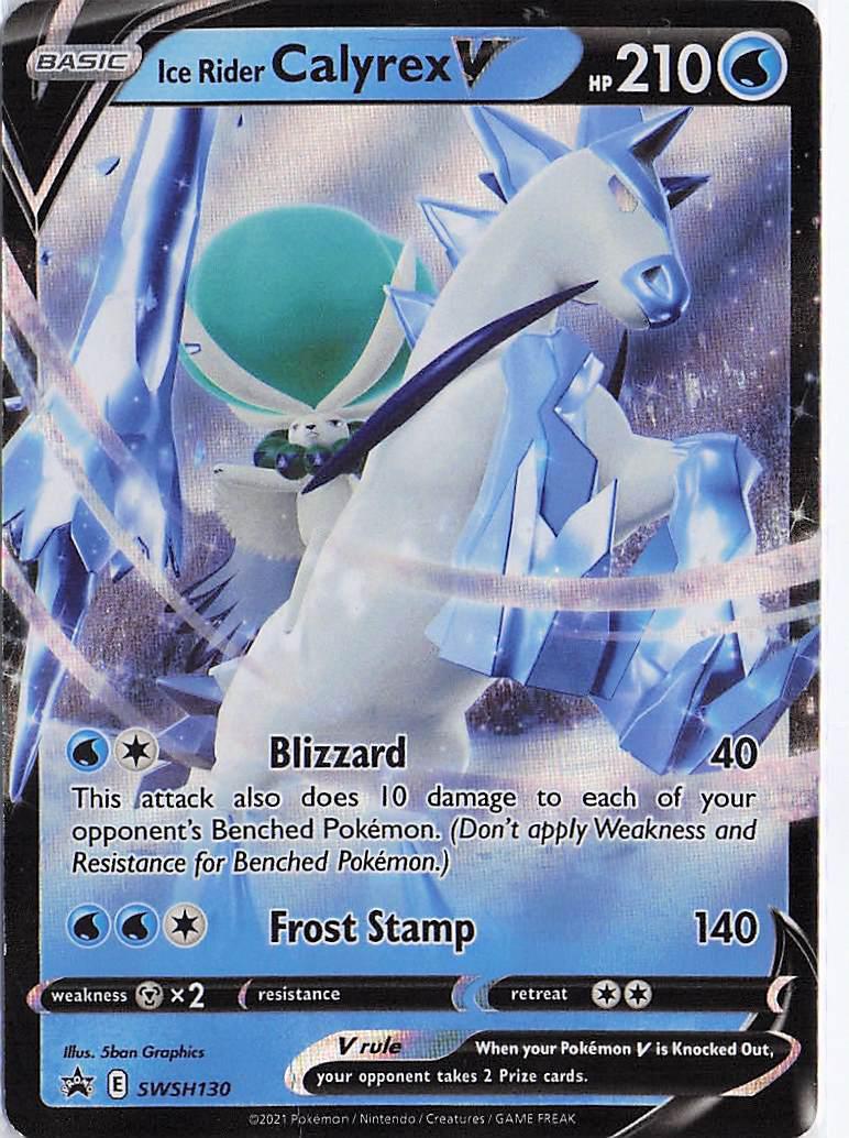 Ice Rider Calyrex V SWSH130 (D)
