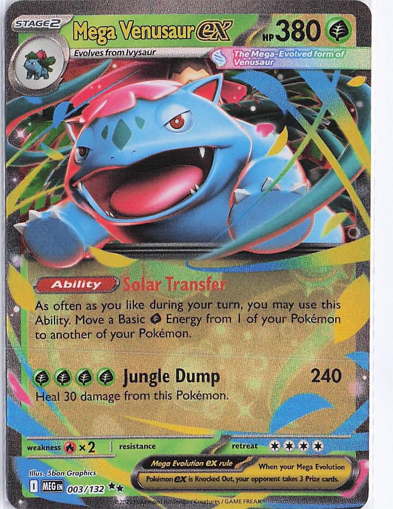 Mega Venasaur ex 003/132