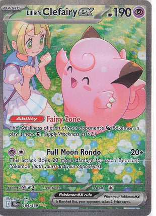 Lillie’s Clefairy ex 184/159