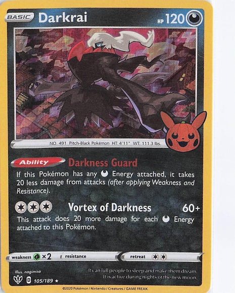 Darkrai 105/189 (S) (H)