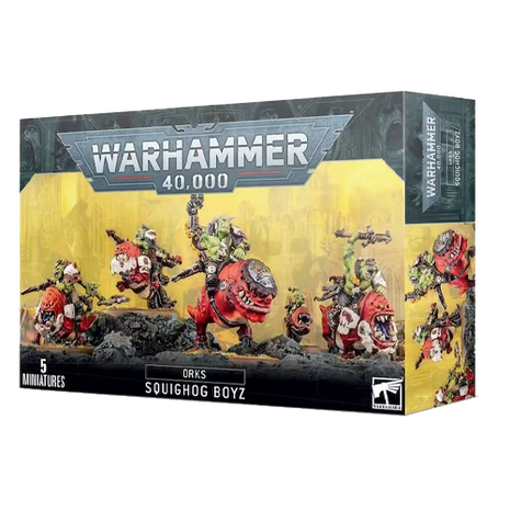 Warhammer 40k - Orks: Squighog Boyz