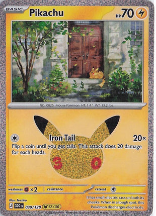 Pikachu 039/128 (H)