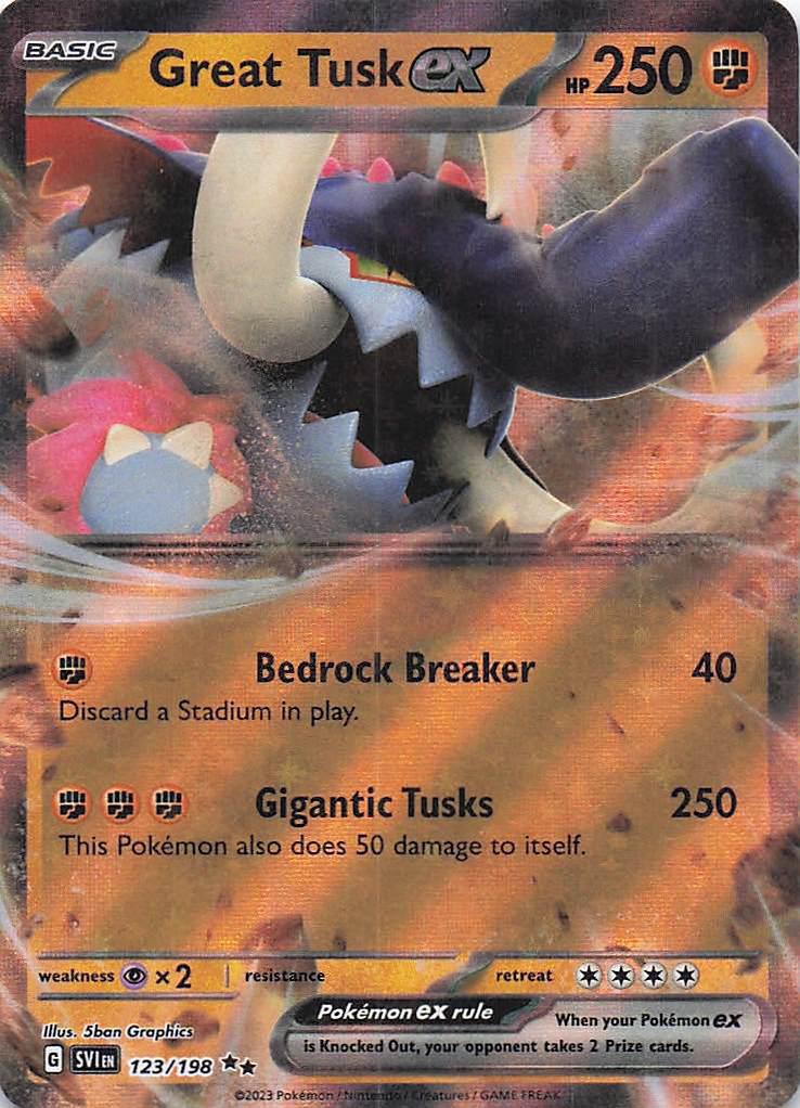 Great Tusk ex 123/198