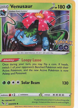 Venusaur 003/078 (H)
