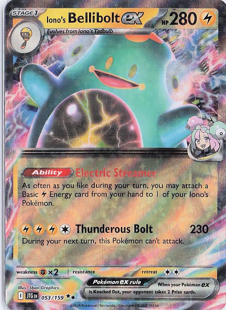 Iono’s Bellibolt ex 053/159