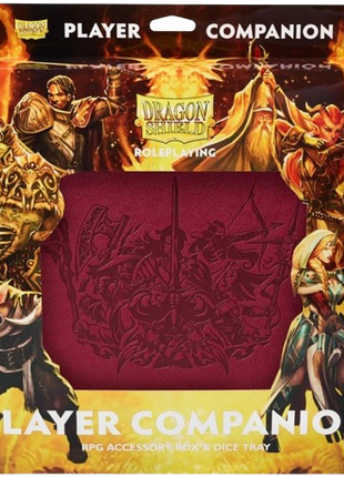 Dragon Shield - Blood Red RPG Player Companion