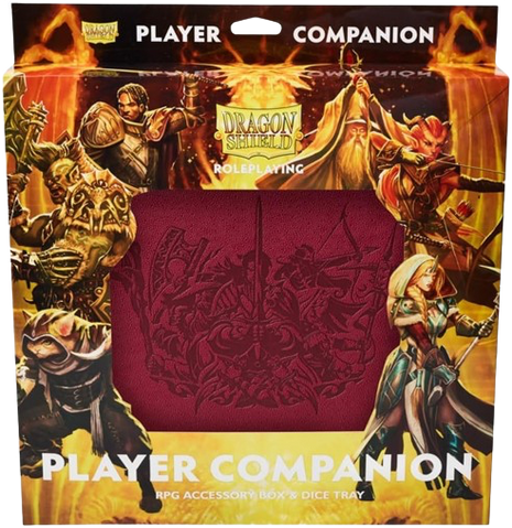Dragon Shield - Blood Red RPG Player Companion