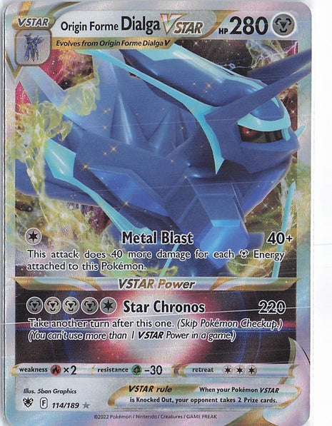 Origin Forme Dialga VSTAR 114/189