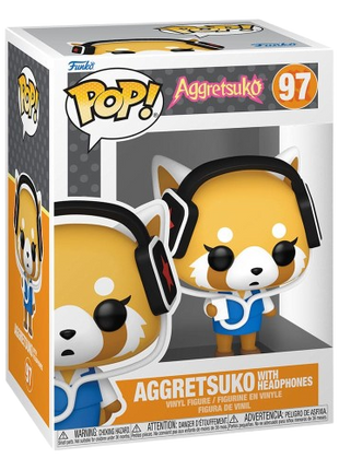 Sanrio - Aggretsuko With Headphones #55 Funko Pop!