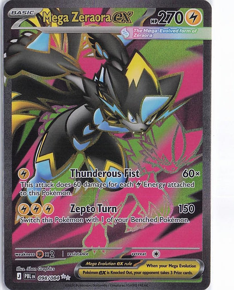 Mega Zeraora ex 098/084