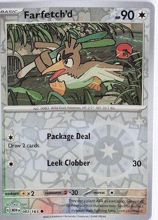 Farfetch’d 083/165 (RH)