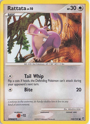 Rattata LV.10 103/132