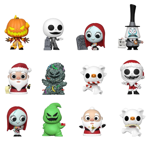 Nightmare Before Christmas - 30th Anniversary Funko Mystery Minis