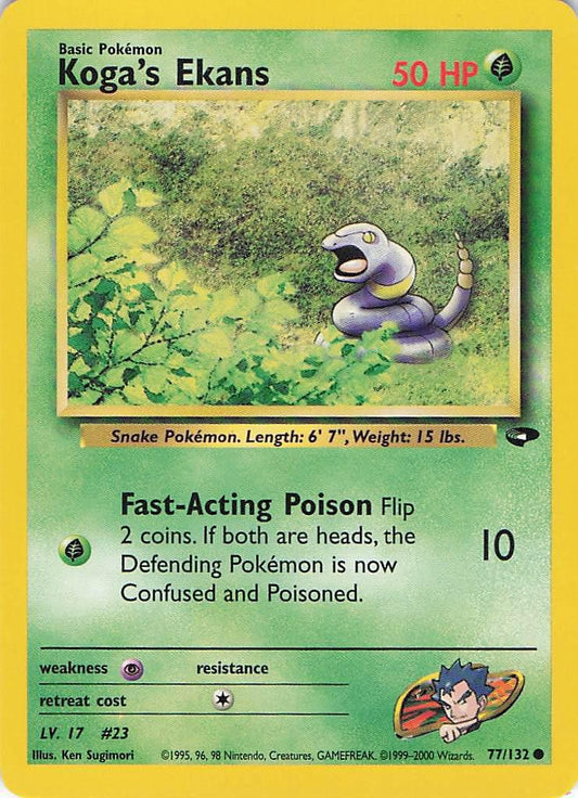 Koga's Ekans 77/132