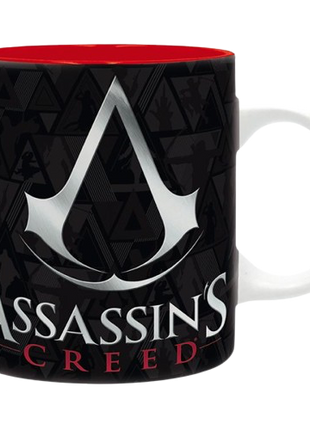 Assassins Creed - Black & Red Crest Mug