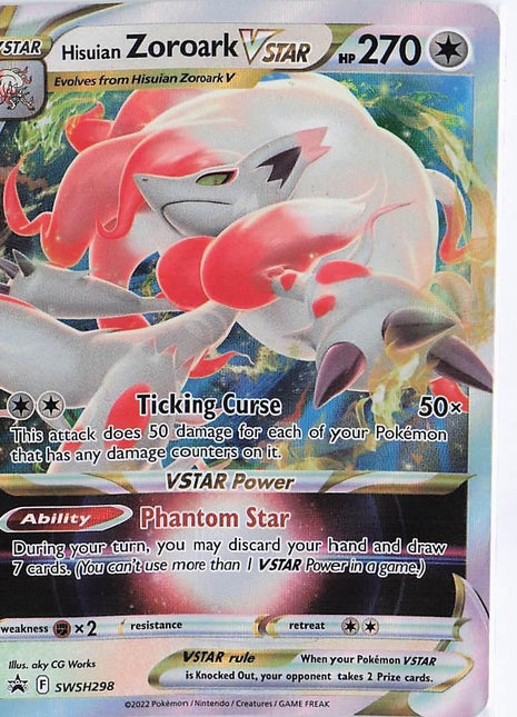 Hisuian Zoroark VSTAR SWSH298