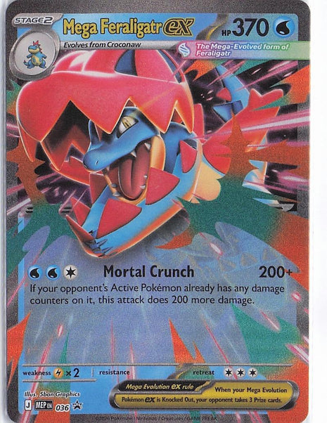 Mega Feraligatr ex MEP 036