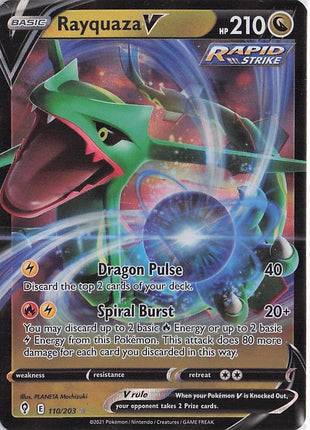 Rayquaza V 110/203