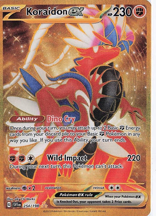 Koraidon ex 254/198