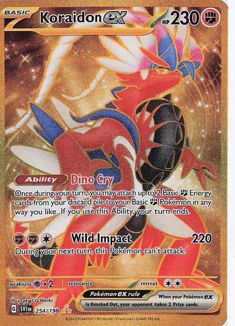 Koraidon ex 254/198