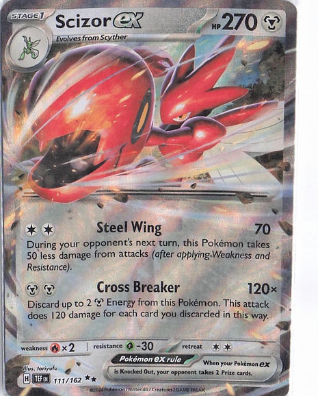 Scizor ex 111/162