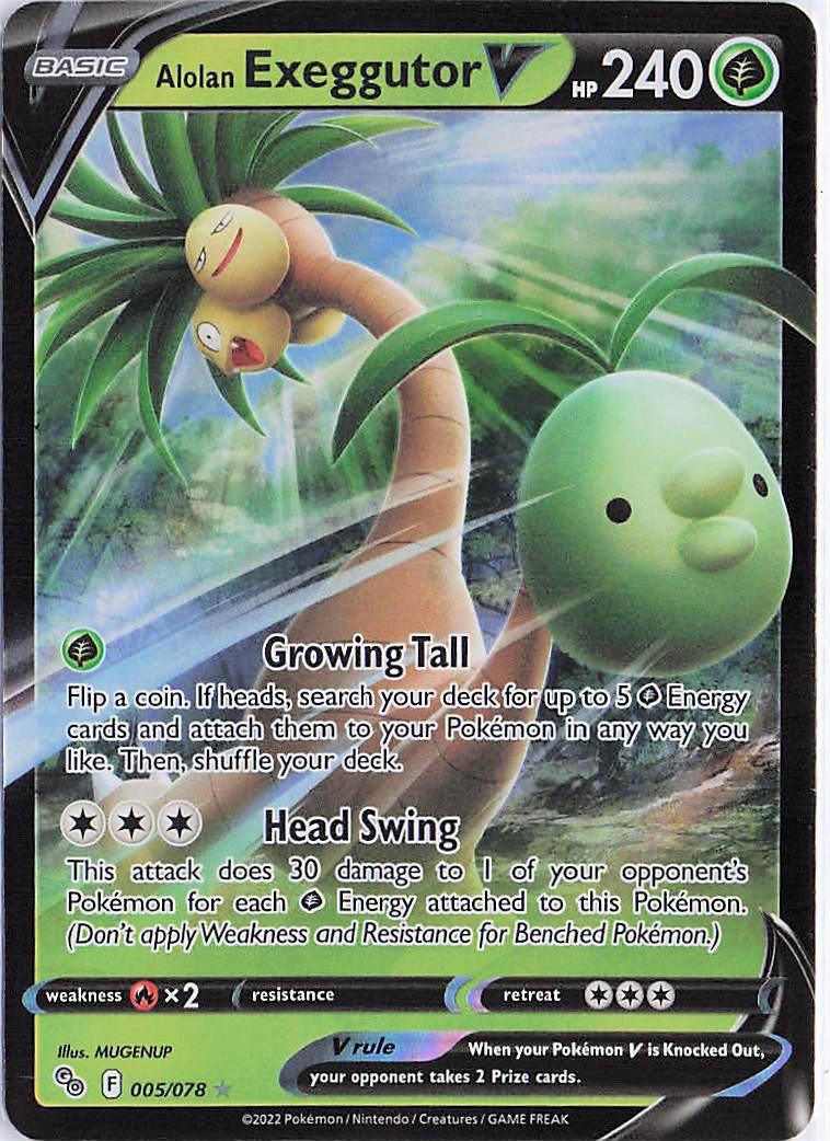 Alolan Exeggutor V 005/078