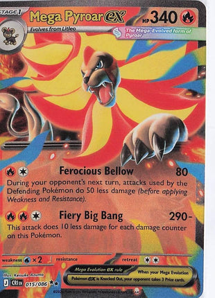 Mega Pyroar ex 015/086