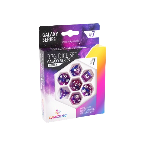 Gamegenic - Galaxy Series: Nebula RPG Dice Set