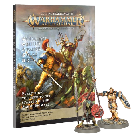 Warhammer - Getting Started With Age Of Sigmar (Magazine and Miniatures)