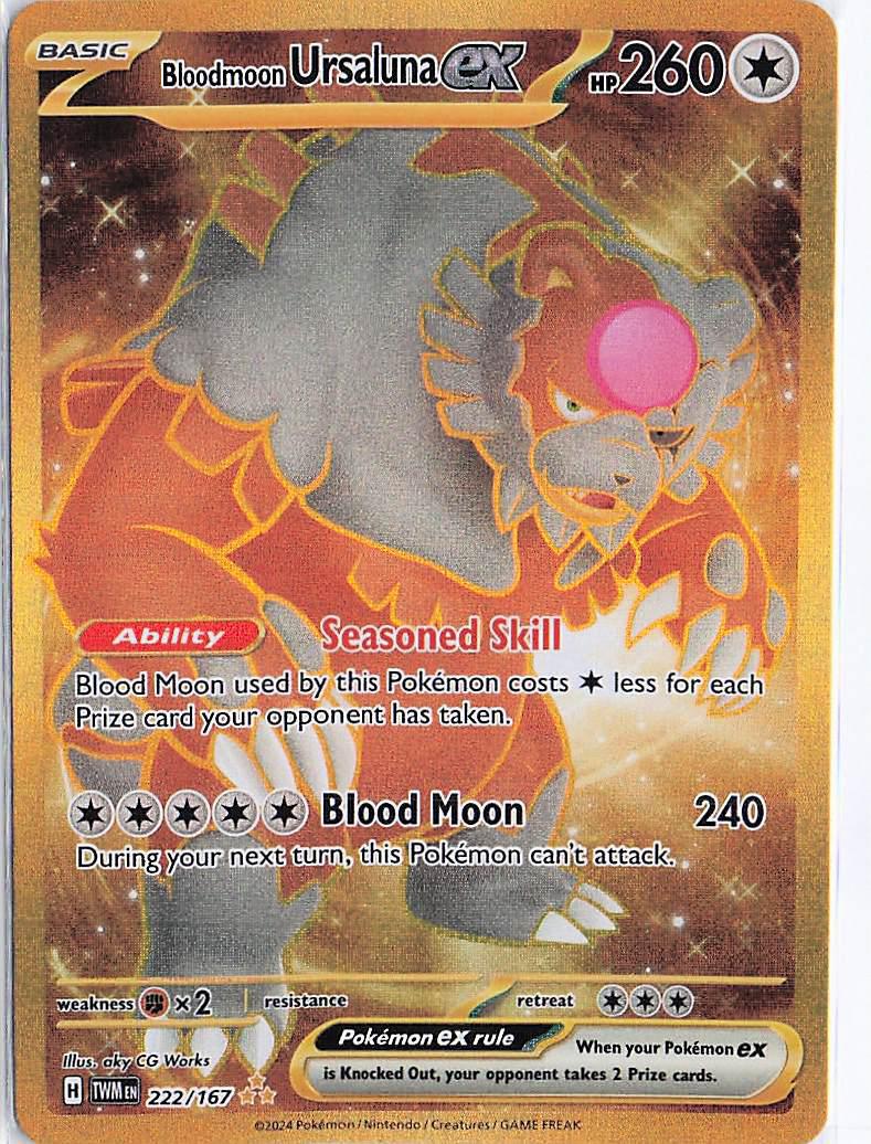 Bloodmoon Ursaluna ex 222/167
