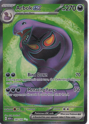 Arbok ex 185/165