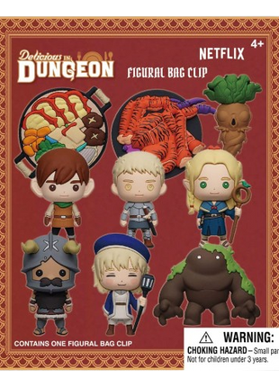 Delicious in Dungeon - Series 1: 3D Character Bag Clip Blind Bag