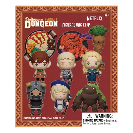Delicious in Dungeon - Series 1: 3D Character Bag Clip Blind Bag