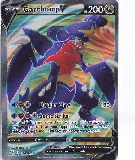 Garchomp V 178/189