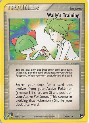 Wally’s Training 89/100