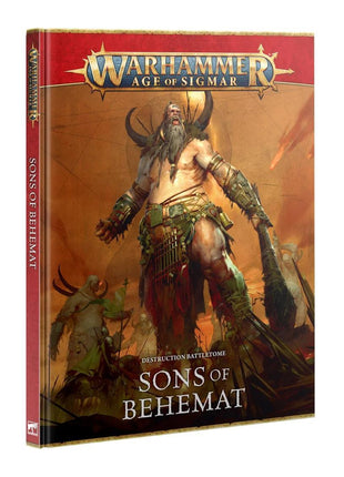 Warhammer Age of Sigmar - Destruction Battletome: Sons Of Behemat 4th Edition